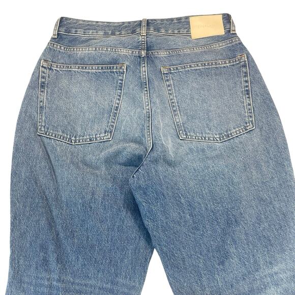 Everlane The Curvy 90's Cheeky Straight Jeans Women's Size 30 Button Fly - Picture 8 of 14